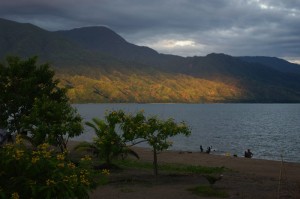 Abendstimmung am Malawi See