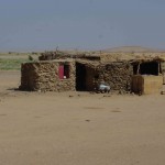 Behausung in der nubischen Wüste