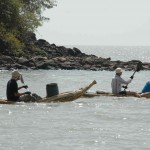 50 km paddeln auf dem Lake Tana