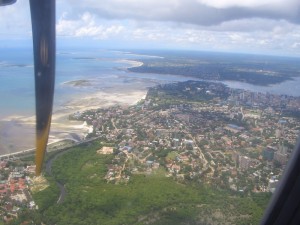 Dar Es Salaam von oben