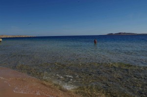 eine ganze Bucht für uns allein - Nationalpark Ras Mohammed