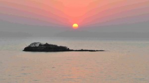 Sonnenaufgang am Lake Tana