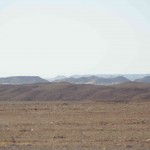 Wüstenlandschaft auf dem langen Weg nach Süden