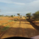 auf dem Weg zum Mount Kenia