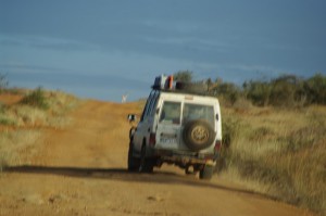 auf dem Weg zum Mount Kenia