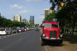 Ankunft in Nairobi